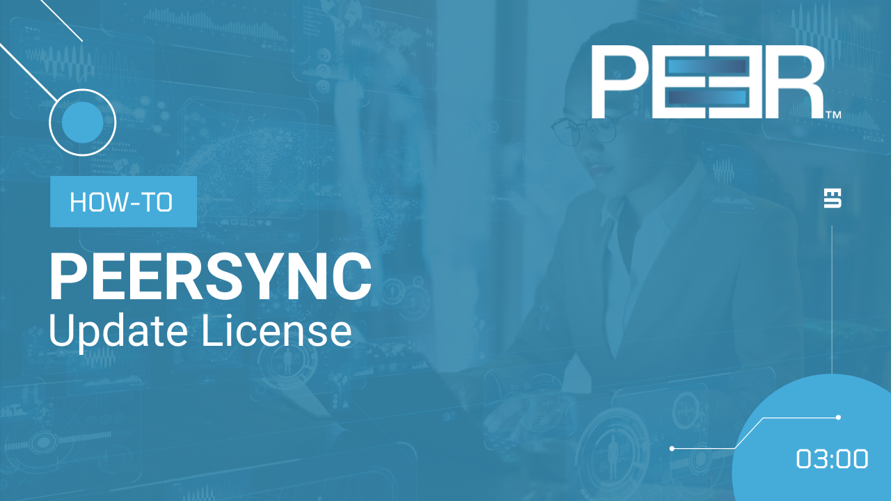 Video_How-To_PeerSync_Update-License Preview Video PeerLink Update Licence