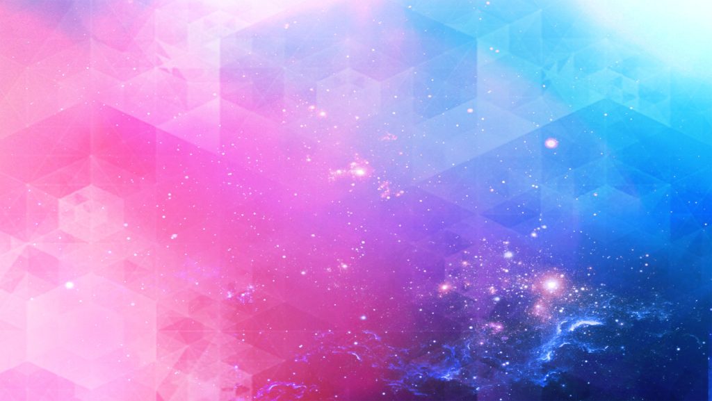 Background Pink Blue Hexagons