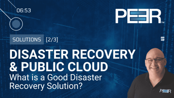 Preview Image Video Disaster Recovery Public Cloud