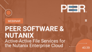 Video Webinar Peer Nutanix Active-Active